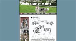 Desktop Screenshot of collieclubofmaine.info